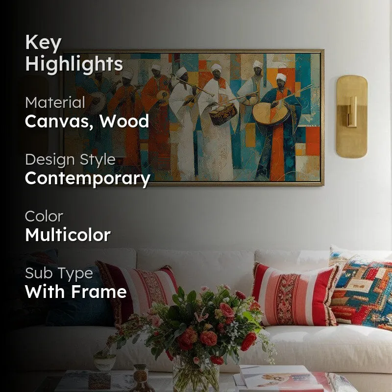 Beatcraft Canvas Wall Painting With Frame media 2
