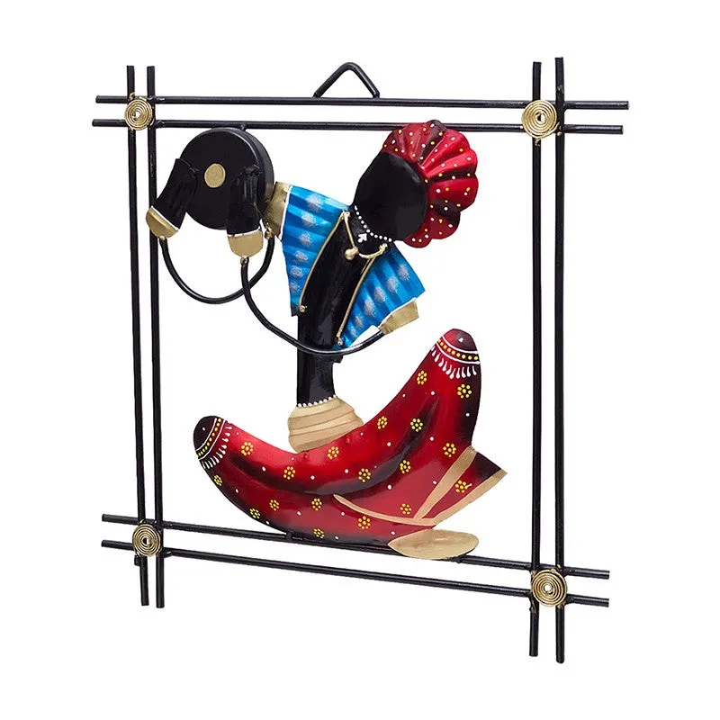 Raga Rasika Handcrafted Metal Wall Accent media 4