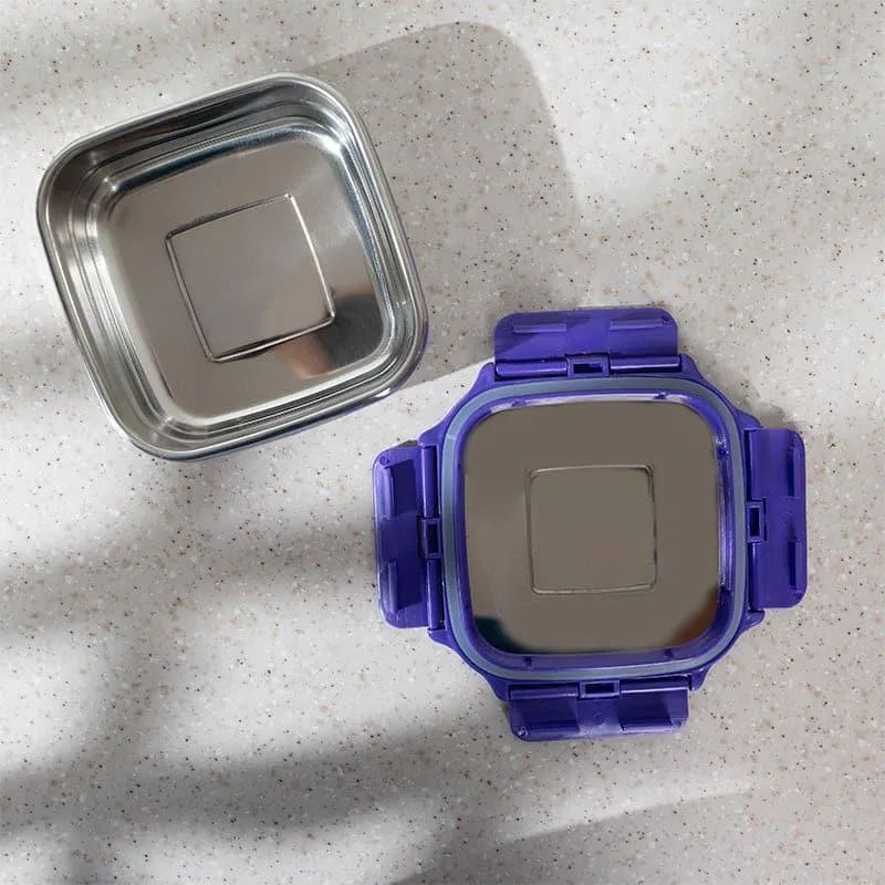Hotspot Airtight Lunch Box (Violet) - 300 mL media 6