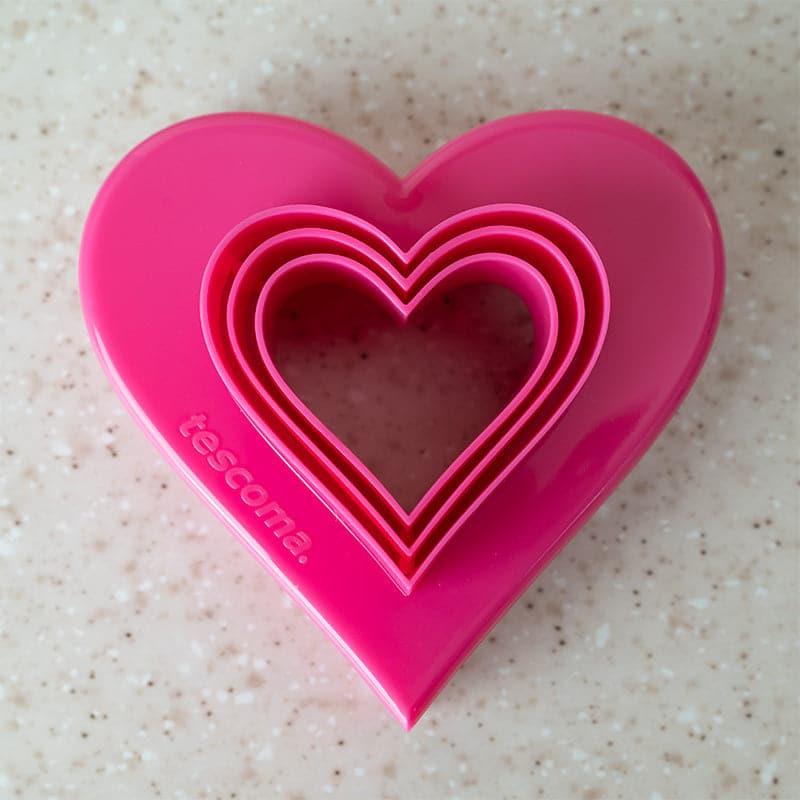 Dough Dip Cookie Cutter (Pink) - Set Of Six media 4