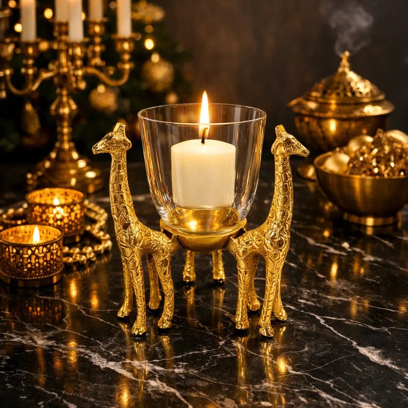 SafariGlow Giraffe Tea Light Candle Holder media 3