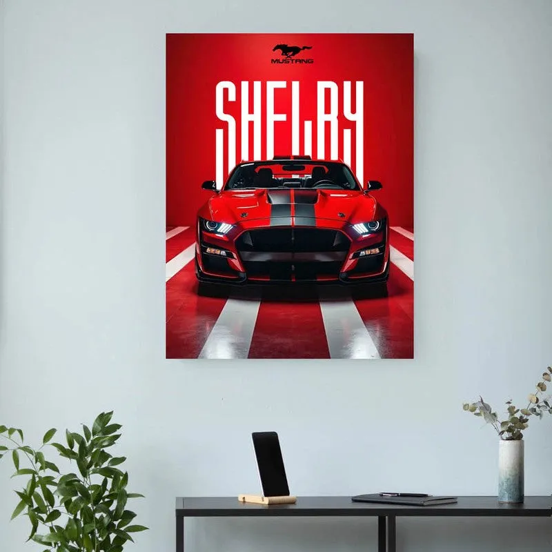 Red Racer Wall Poster media 3