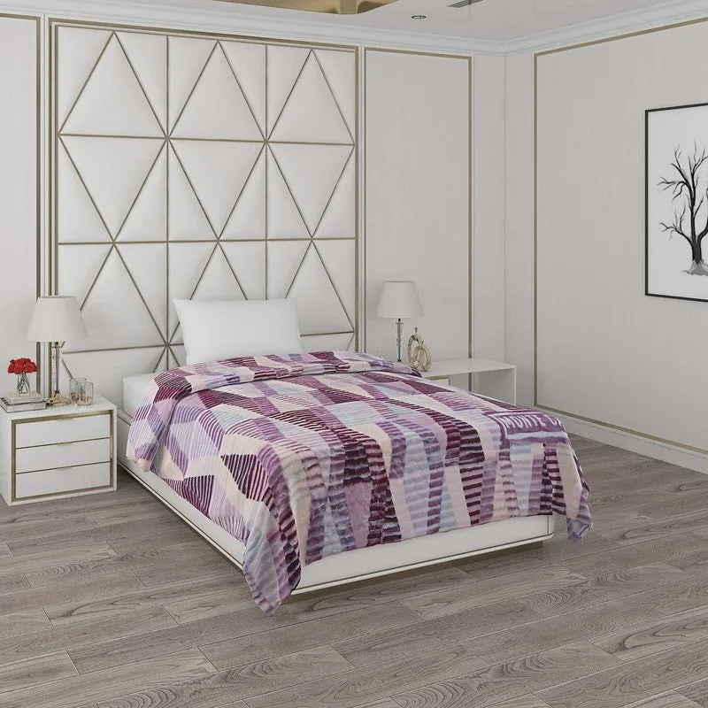 Monte Carlo Lavender Lattice Blanket - 553 GSM media 1