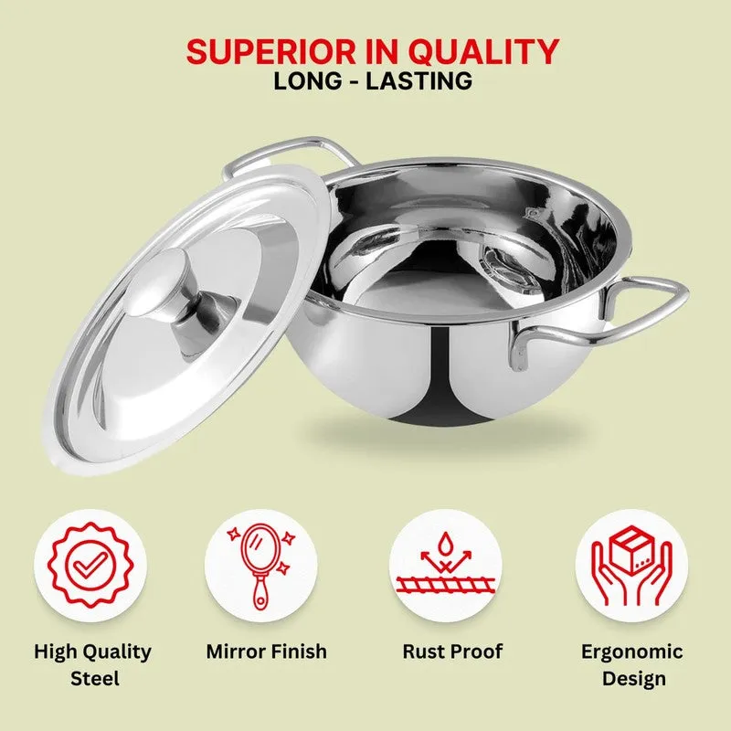 Kraft Zestique Serving Bowls ( 1500 Ml, 1300 Ml,840 Ml) - Set Of Three media 8
