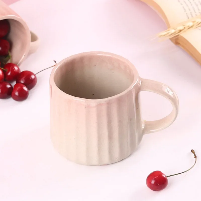 Glairy Ceramic Tea Cup (150 mL Each) - Set of Three media 3