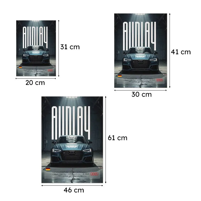 German Precision Wall Poster media 10