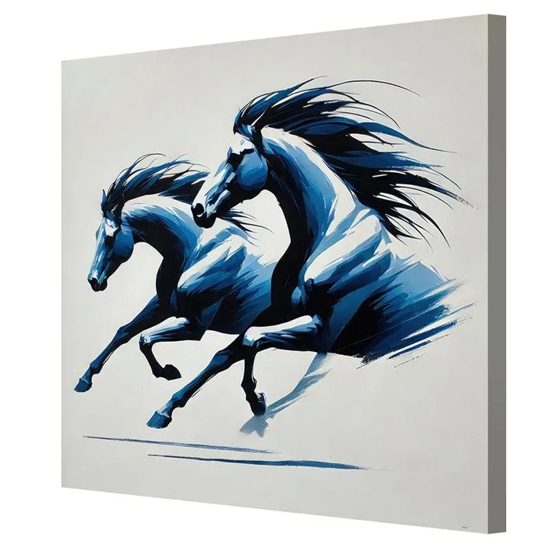 Gallop Of Freedom Wall Painting media 5