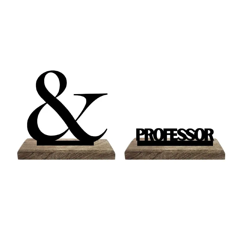 Professor Showpiece - Set Of Two media 6