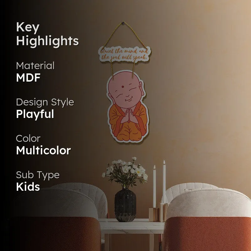 A Little Buddha's Message MDF Wall Accent media 2
