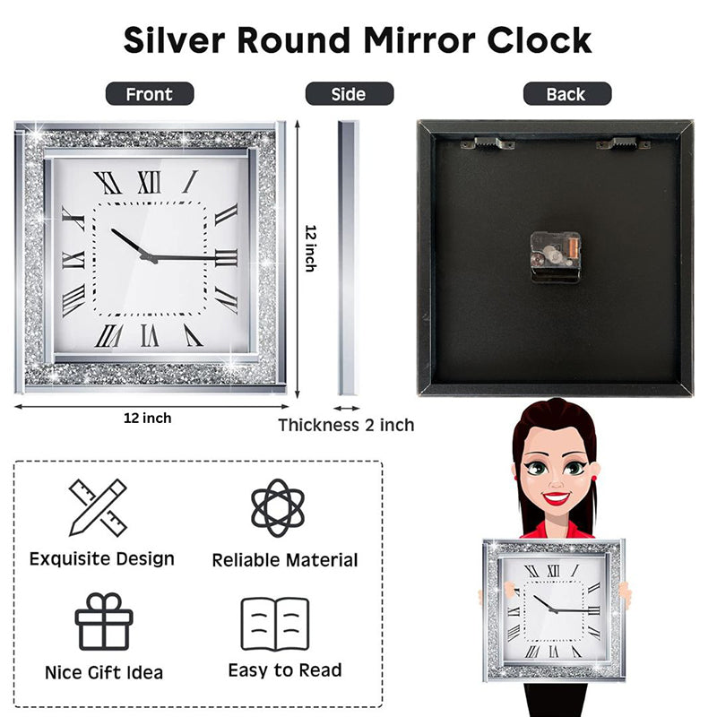 Crystal Tempus Wall Clock media 3