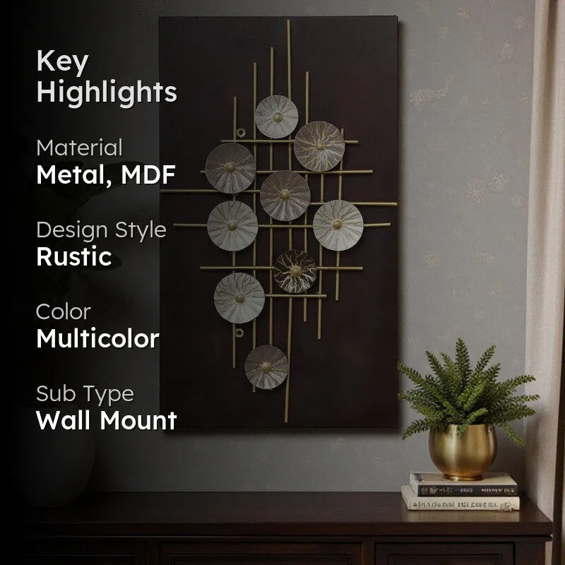 Linear Gravity Metal Wall Accent media 2