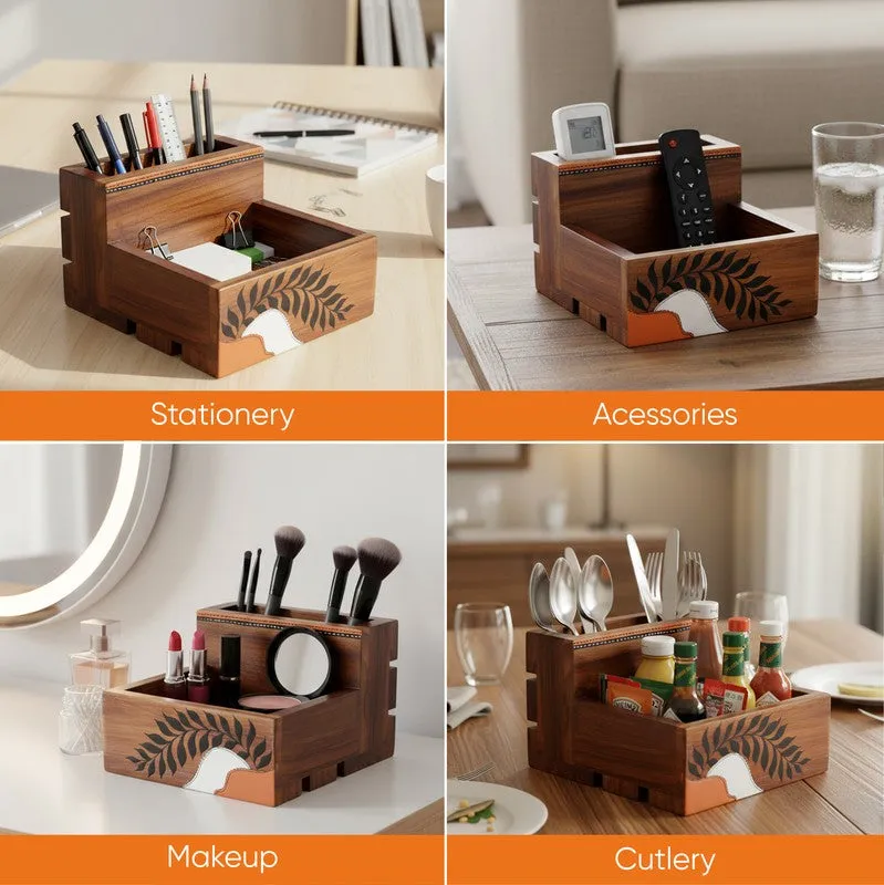 Leafy Lama Cutlery Holder media 6
