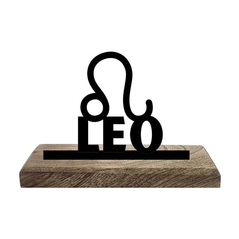 Powerful Leo Showpiece - Set Of Two media 3