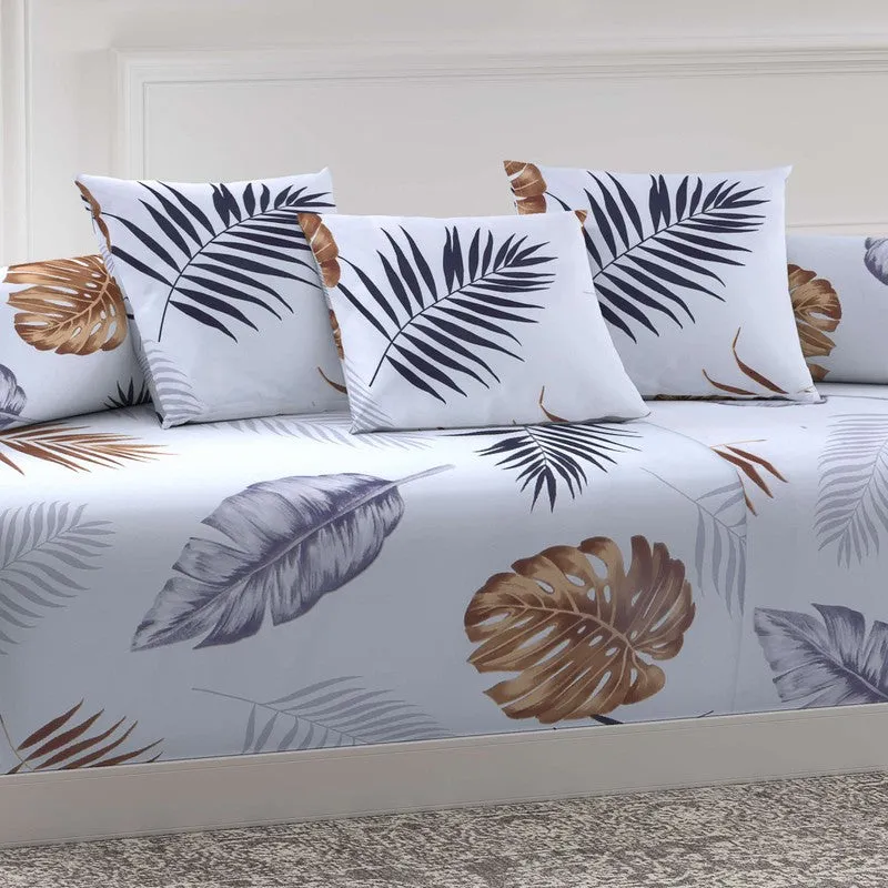 Tropixa Printed Diwan Set - Six Piece Set media 4