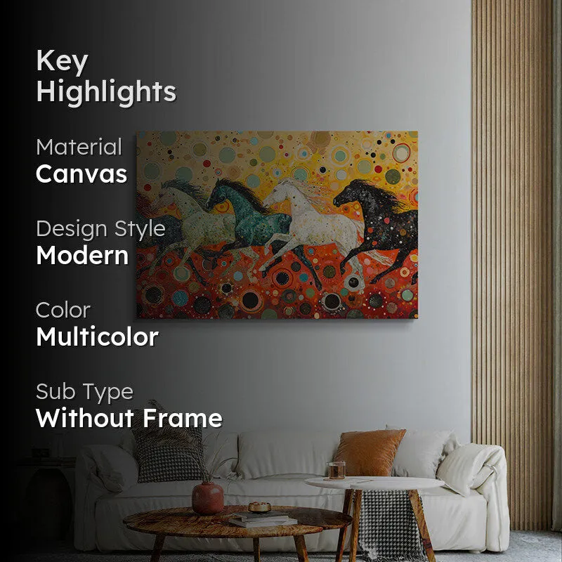 Stallion Trance Wall Painting media 2