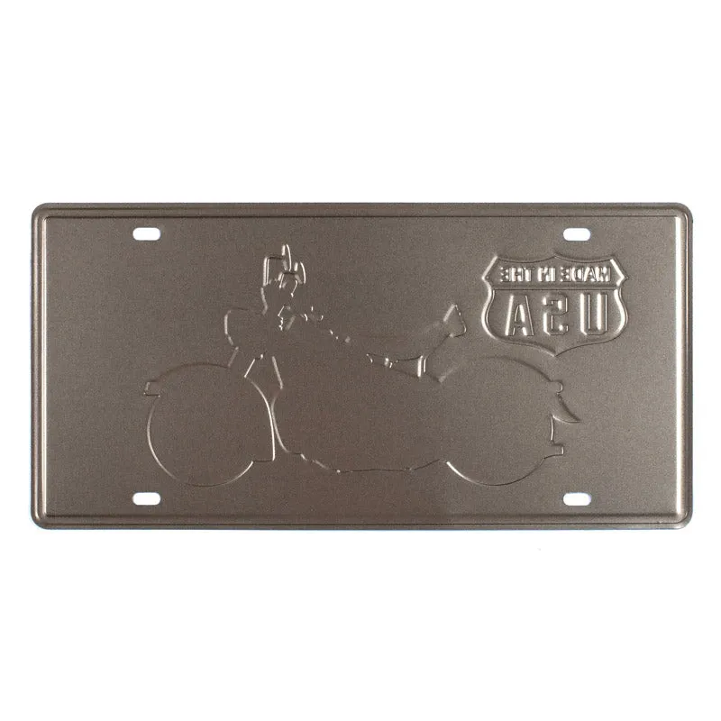 Made In The Usa Motorcycle Metal Wall Accent media 4