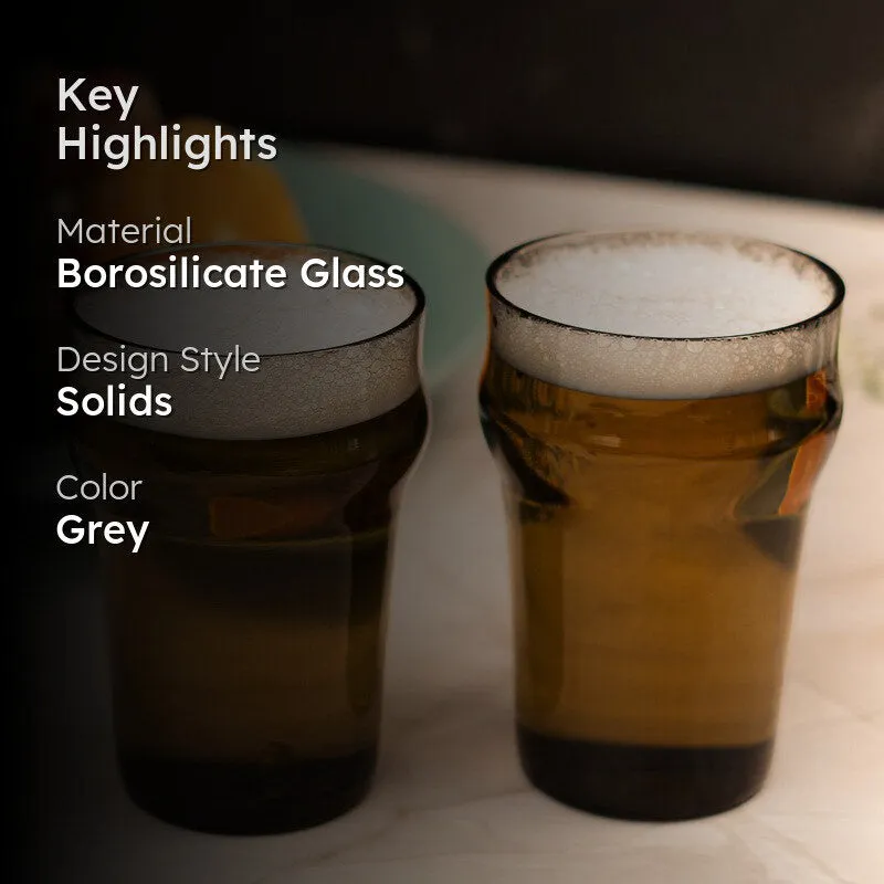 Emerald Twist Drinking Glass(290 mL) - Set Of Two media 2
