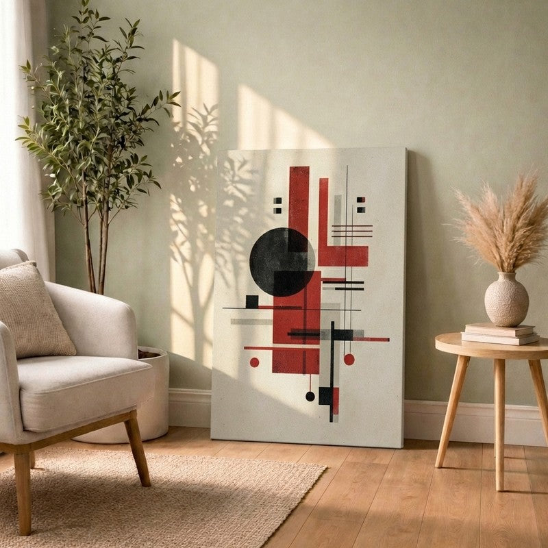 Geometric Order Canvas Wall Art