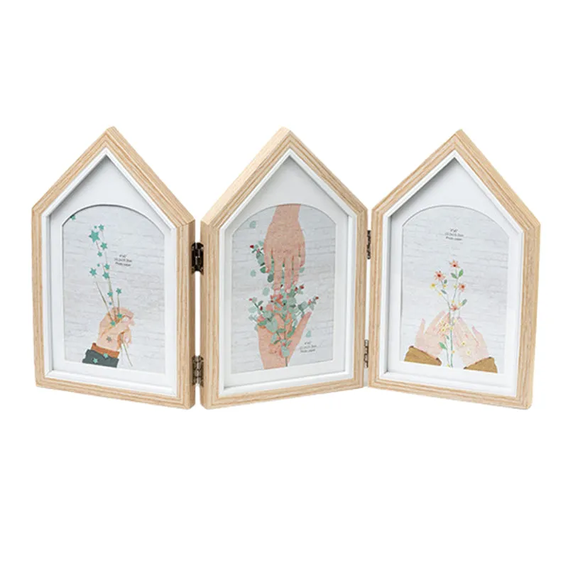 Memory Home Trio Photo Frame - Beige media 5