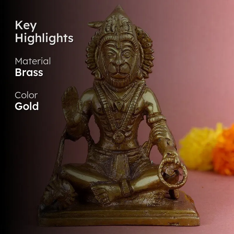 Shri Bajragbali Brass Murti media 2