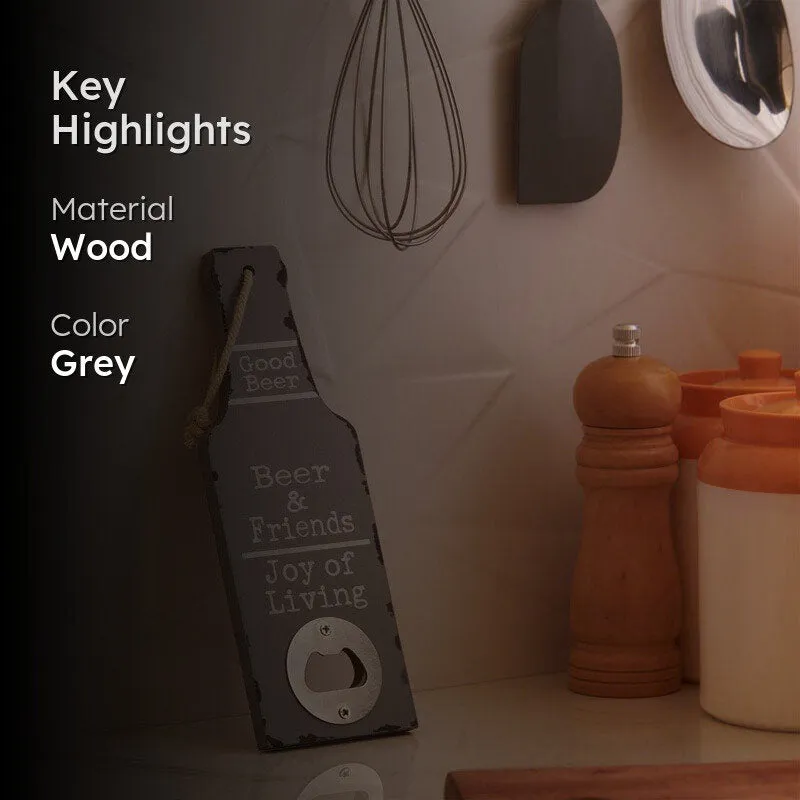 Beer & Friends Bottle Opener - Grey media 2