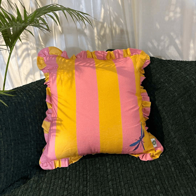 Stripe IV Cushion Cover - Set Of Five media 3