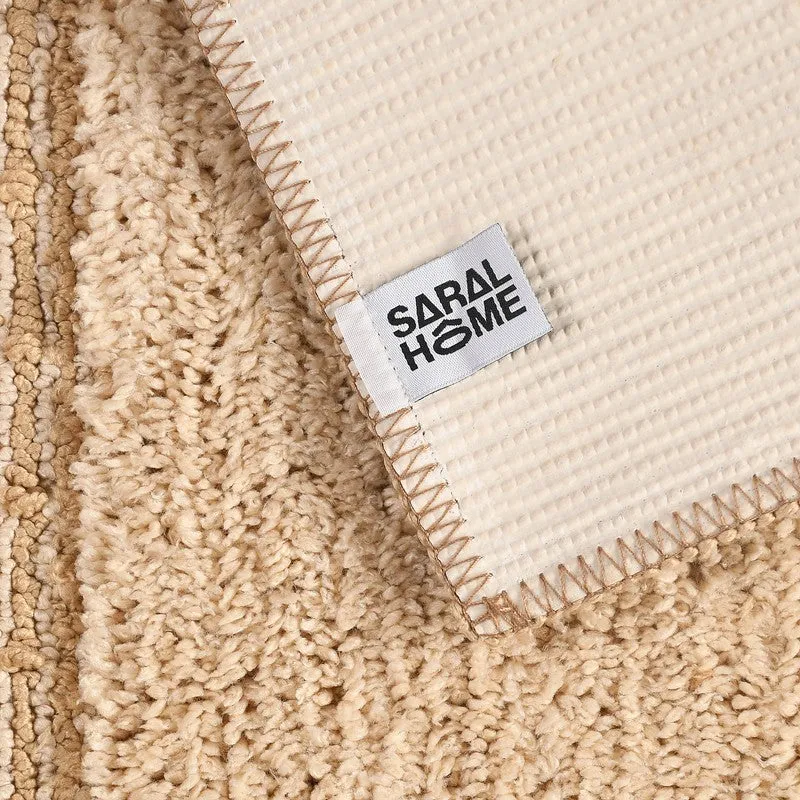 Tranquil Touch Microfiber Bath Mats (Beige) - Set of Two media 6
