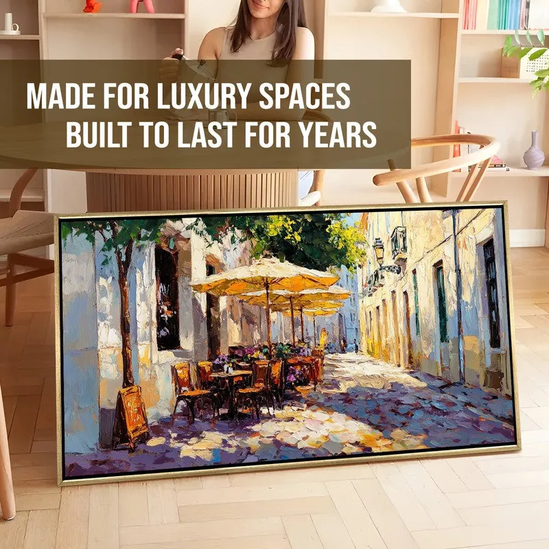 Solitude Canvas Wall Painting With Frame media 7