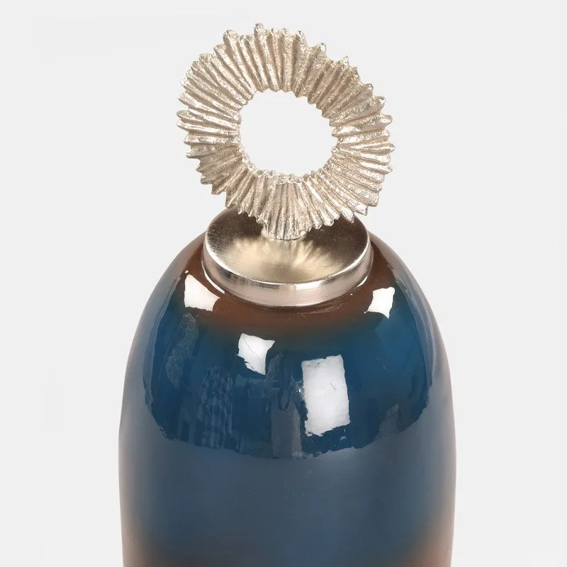 Ringspire Metal Showpiece - Blue - 4