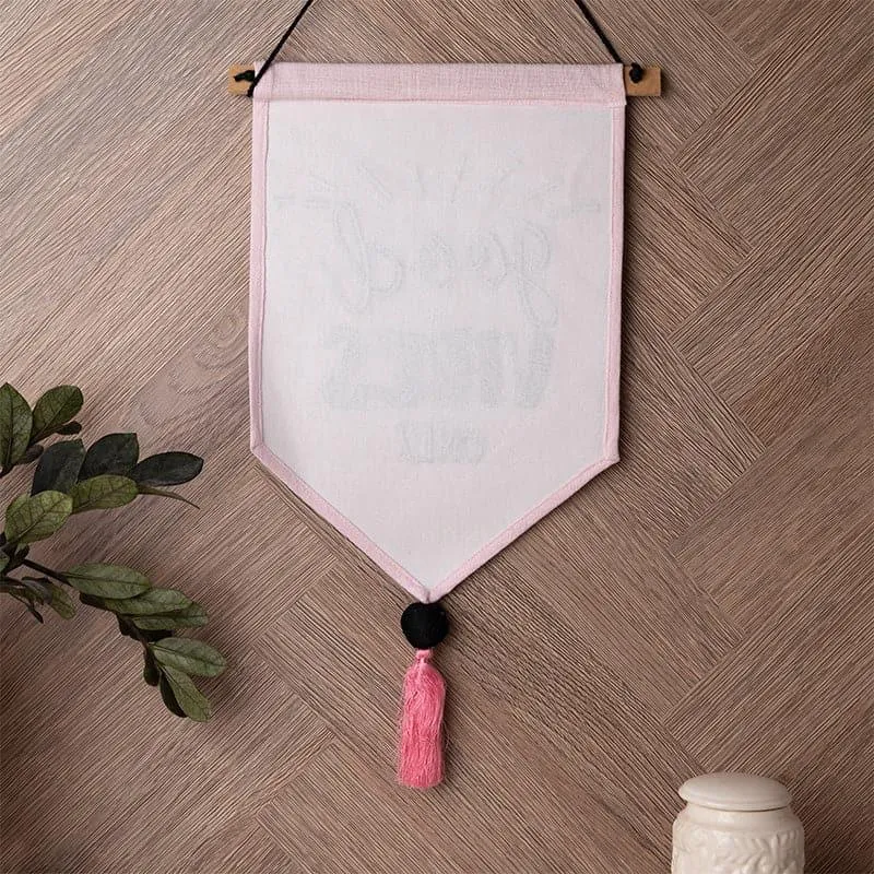 Good Vibes Only Banner Fabric Wall Accent media 3