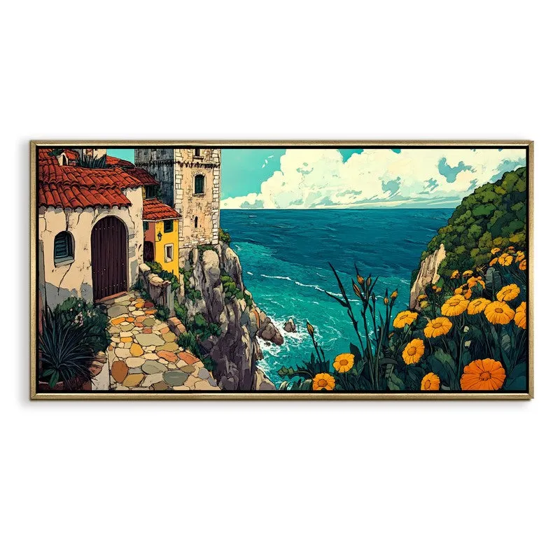 Belvedere Canvas Wall Painting With Frame media 3