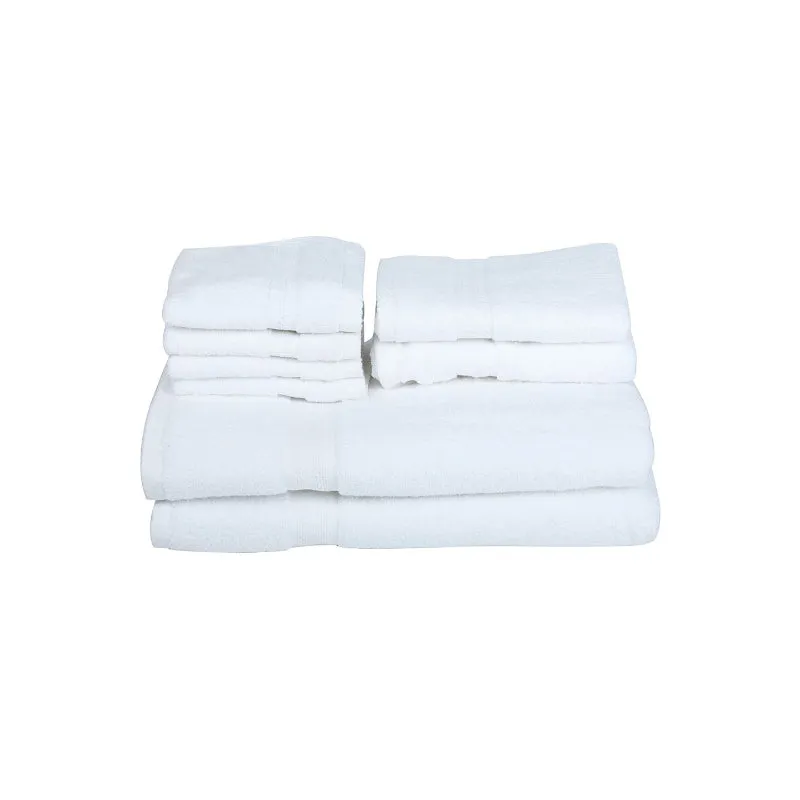 Miorah Towel Combo (White) - Set Of Eight media 4