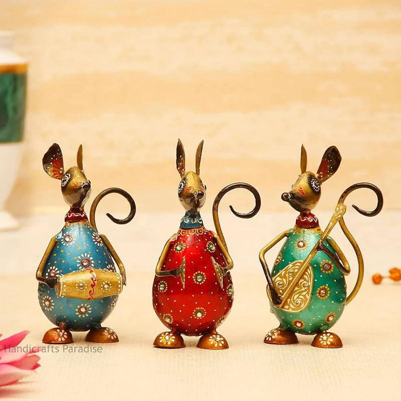 Mousy Musicians Showpiece - Set Of Three
