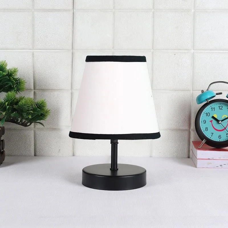 Otravo Fabric Table Lamp - White,Black media 3