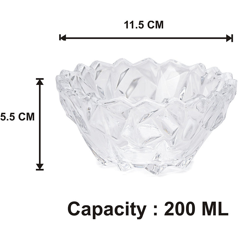 Beery Lush Glass Dessert Bowl (200 ML) - Set Of Twelve media 5