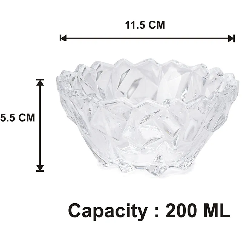 Beery Lush Glass Dessert Bowl (200 ML) - Set Of Twelve media 5