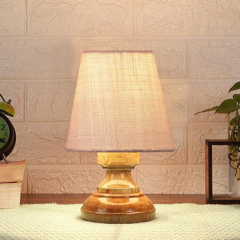 Harolda Jute Table Lamp - Beige,Brown media 1