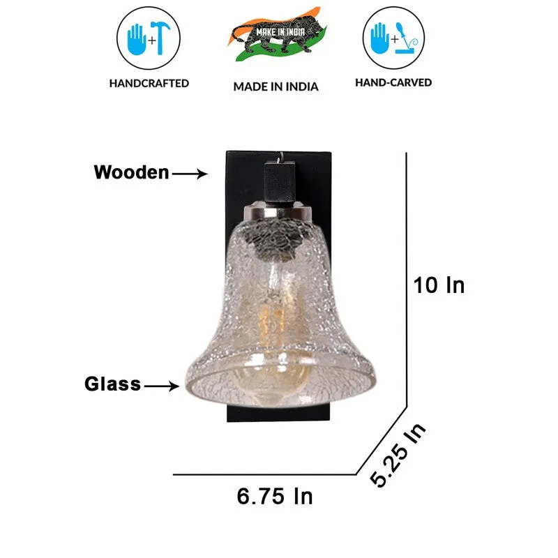 Crystal Flare Glass Wall Lamp media 9