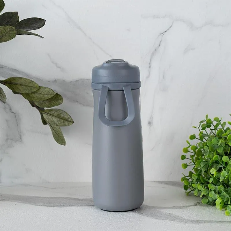 H2O Splash Hot & Cold Thermos Water Bottle (Black & Grey, 600 mL Each) - Set Of Two media 3