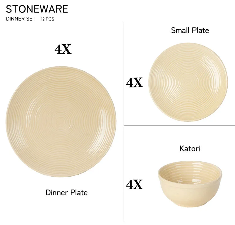 Fabio Dinner Set - 12 Piece Set media 4