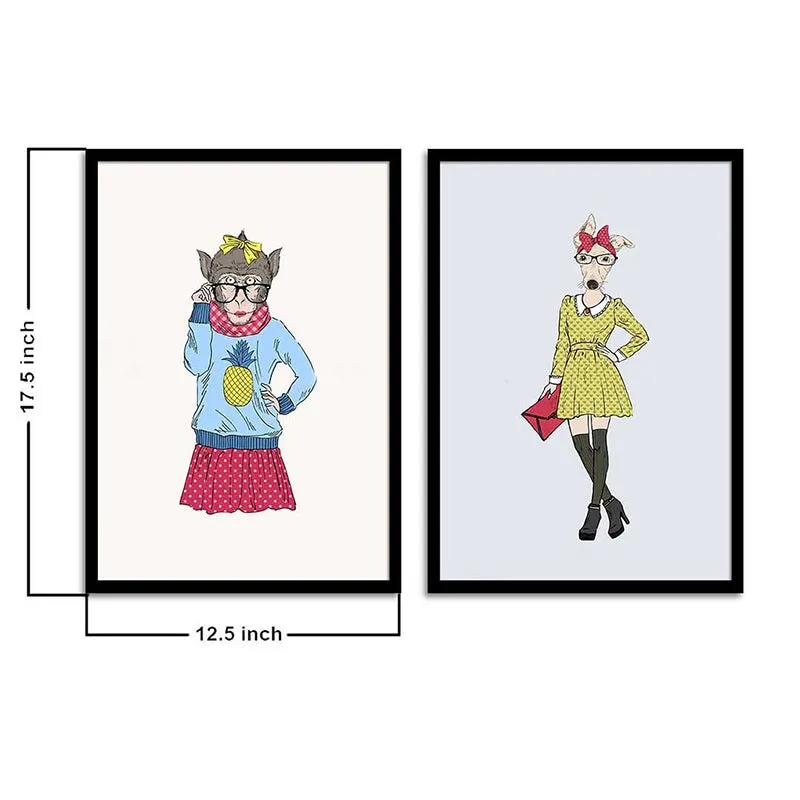 Fashionistas Wall Art - Set Of Two media 6