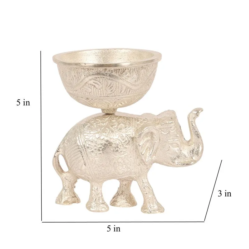 Gajendra Royal Accent Bowl - Silver media 8