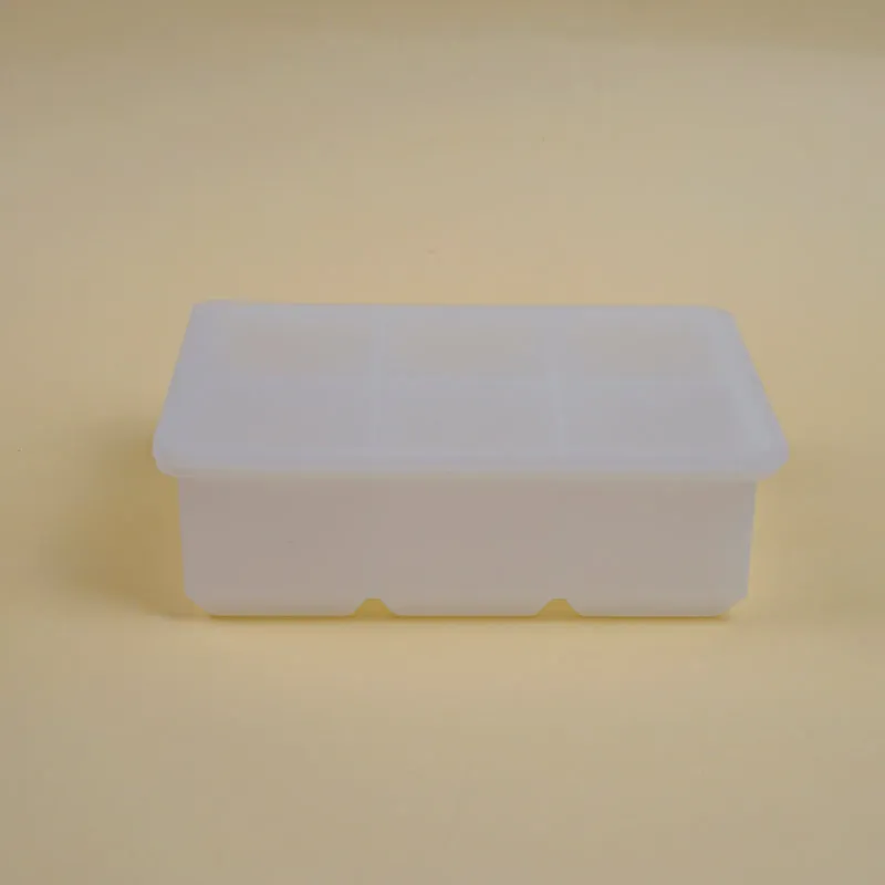 Geometric Silicone 6-Cube Ice Mould - White media 4