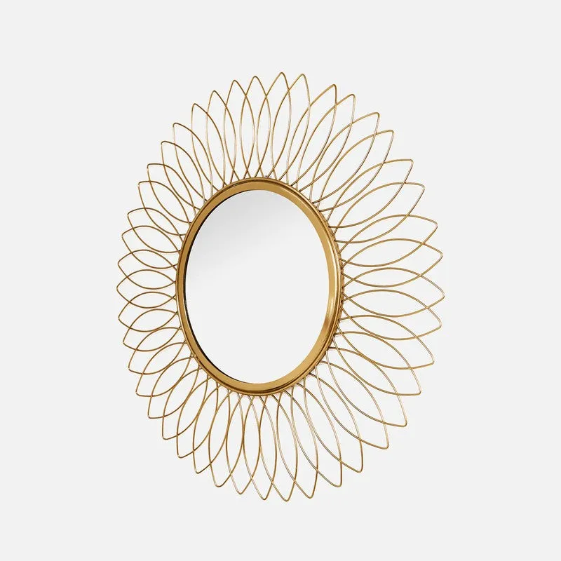 Iris Circular Charm Wall Mirror media 4