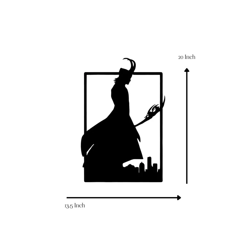 Loki Of Asgard Iron Wall Accent media 5