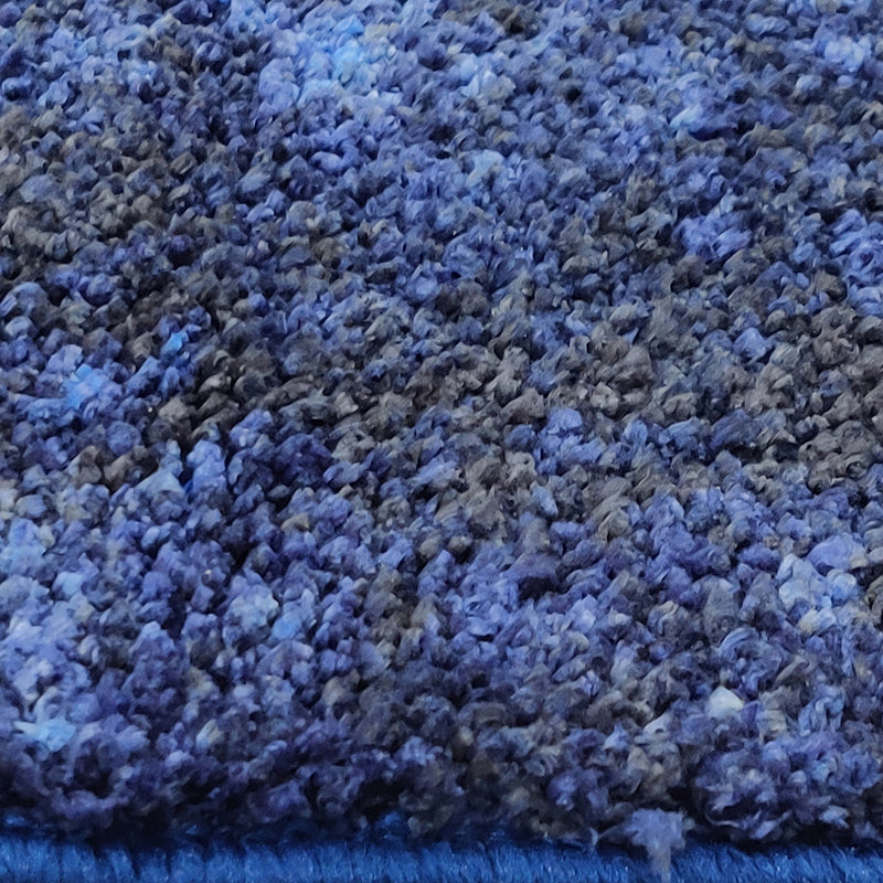 Edith Abstract Micro Fiber Area Rug - Blue media 4