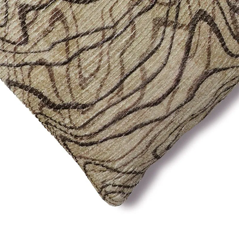 LiquidFlow Cushion Cover (Mocha) - Set Of Five media 6