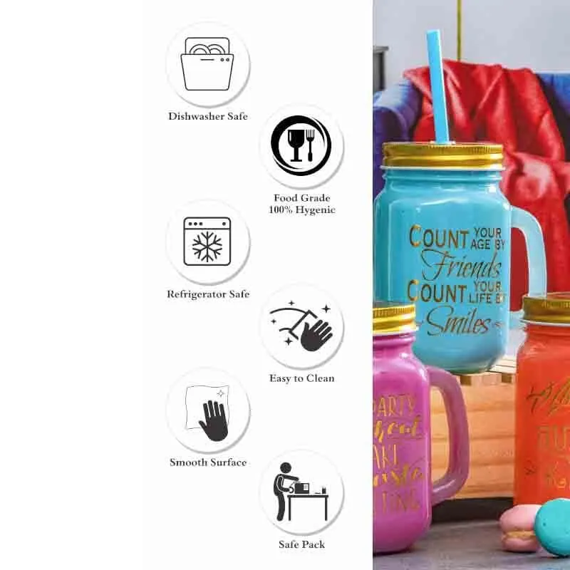 Bairn Glass Coffee Mug (450 mL Each) - Set of Three media 5