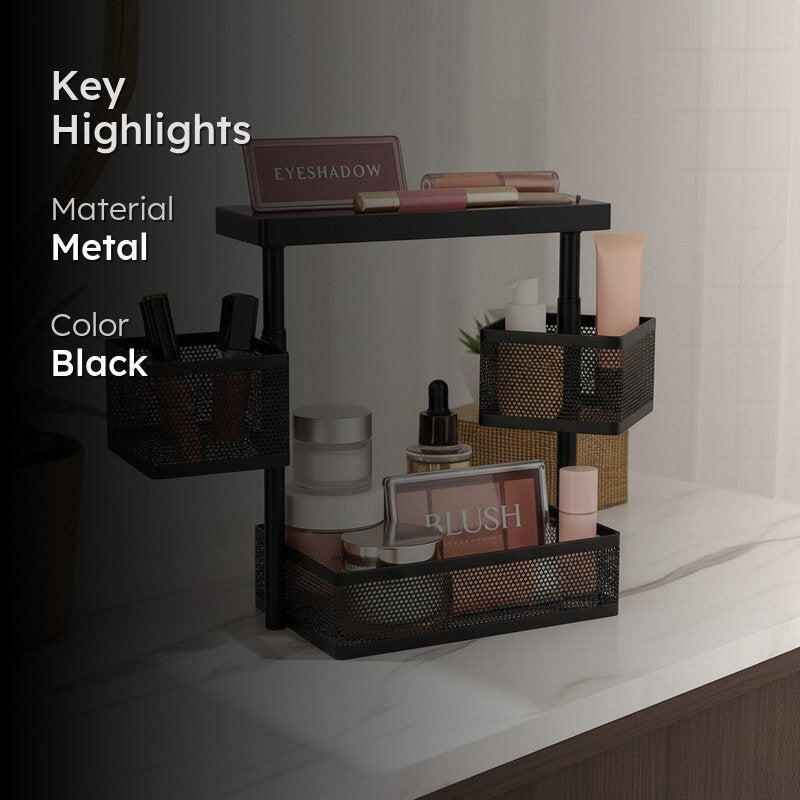 Glam Nest Metal Racks - Black media 2