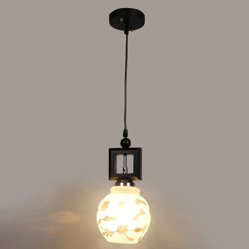 Cirn Wooden Ceiling Lamp media 4
